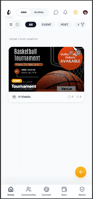 varsit App Screen